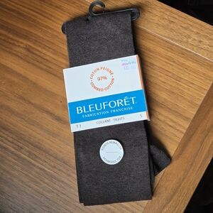 Bleuforêt Brown Cotton Tights Size T1 / Small